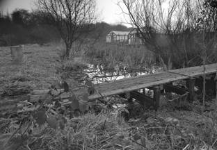 The old bridge next to the Wild Spit